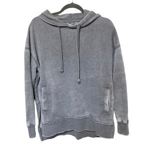Turnrows Marni Hooded Sweatshirt Womens Size Small Gray Front Pockets